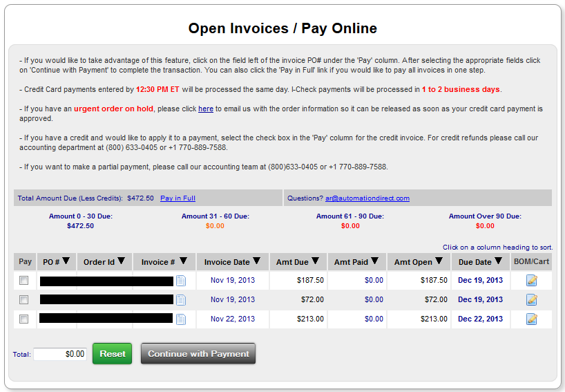 Invoices