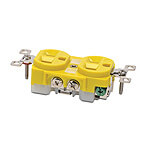 Industrial Grade Duplex Straight Blade Receptacles