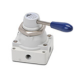 Pneumatic Directional Control - Foot Pedal Valve with Guard 