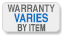 Warranty Info