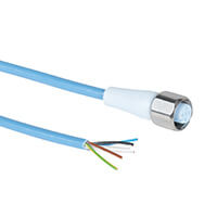 M12 IP69K-rated Quick Disconnect Sensor Cables
