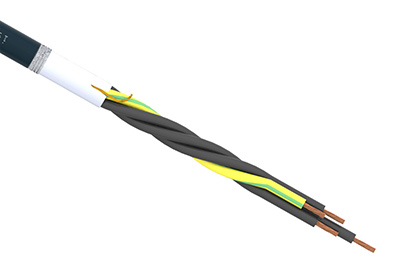 Flexing Industrial Control Cable