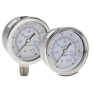 ProSense pressure gauges,hydraulic pressure gauges,vacuum gauges,air pressure gauges,PSI gauges