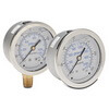 2.5 Inch Dial Pressure Gauges (Stainless Case, Brass Wetted Parts)