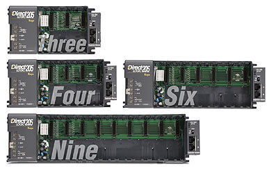 DL205 PLC bases with expansion