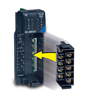 Direct Logic DL205 DC I/O - removable terminal