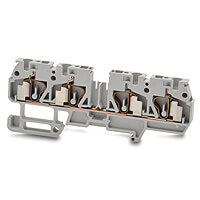 DINnector Screwless Common Point Terminal Blocks