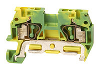 DINnector Screwless Ground Terminal Blocks