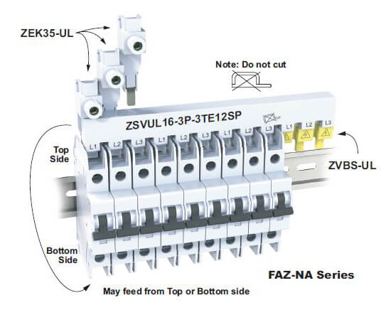 Accessories for WMZS supplementary protector circuit breakers