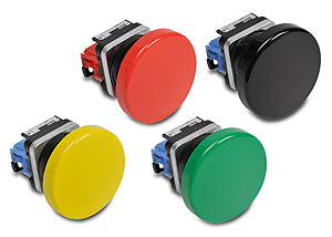 Large Push Buttons / Palm Buttons