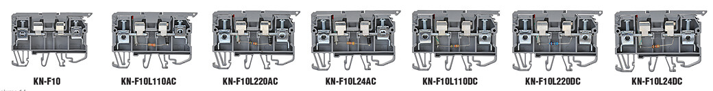 Konnect-It Circuit Protection Terminal Blocks, Fuse Holder Blocks, Fused Terminal Blocks