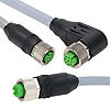 Micro (M12) Shielded Q/D Cables 