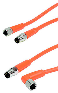 M8 IP69K-rated Patch Cables