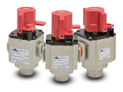 NITRA Air Lock Out Valves - ARV Series