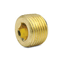 NITRA Recessed Hex Plug Brass Fittings
