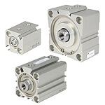 H-Series Metric Compact Pneumatic Cylinders