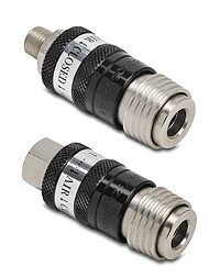 NITRA 1/4-inch Quick-Disconnect Safety Couplers