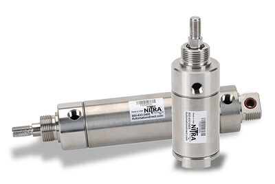 NITRA All Stainless Steel Pneumatic Cylinders - F Series
