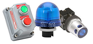 Pushbuttons, LED Indicator Lights, Momentary Switches, Foot Switches