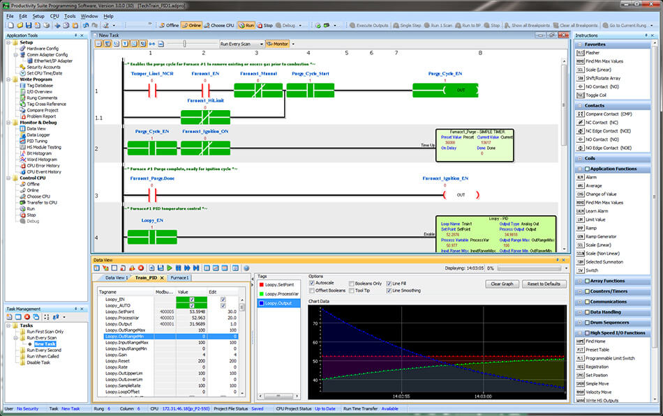 Productivity Series PLC  PLC  Software  AutomationDirect