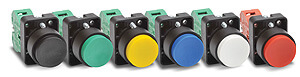 22mm Plastic Push Buttons - Extended
