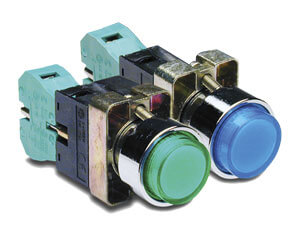 22 mm Metal Illuminated Pushbuttons (Flush and Extended) - (GCX Series)