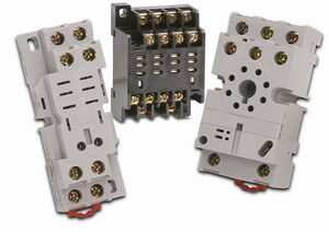 Relay sockets / 8-pin sockets / 11-pin sockets