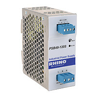 low cost power supplies, DIN rail mount - PSB series