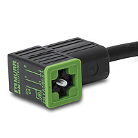Pneumatic Solenoid Valve 8mm Cables and Solenoid Connectors