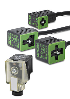 Pneumatic Solenoid Valve Cables and Valve Connectors