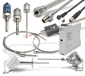 ProSense Temperature Sensors,Temperature Switches,Temperature Transmitters,thermocouples,PT100 RTD probes,thermowells