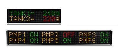 ViewMarq Two Line LED Message Displays