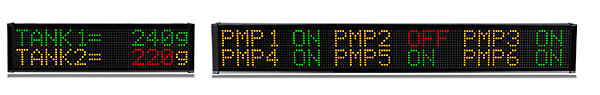 ViewMarq Two Line Message Displays