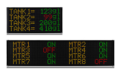 ViewMarq Four Line Message Displays