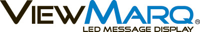 One-Line ViewMarq LED Message Displays, Industrial Text Message Displays