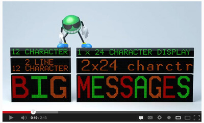 Play ViewMarq LED Message Displays Video