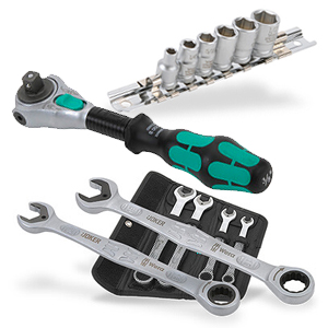 Wera wrenches, ratchets and sockets