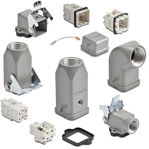 ZIPport Size 3A Heavy Duty MultiWire Connectors, Multi-Pole Connectors