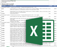 Price List Excel Download