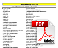 Price List PDF