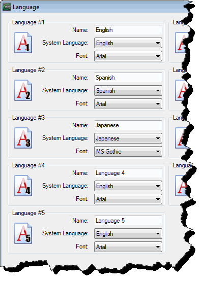 Language Screen 2