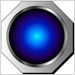 blue button graphic