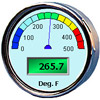 temperature gauge object