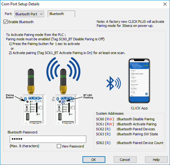 Bluetooth Port Setup