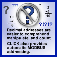 decimal memory addressing