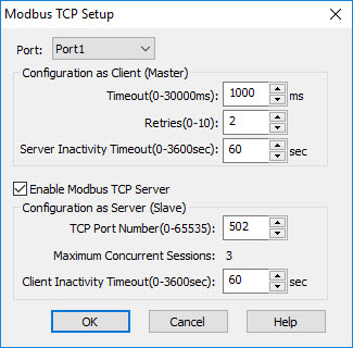 Modbus TCP