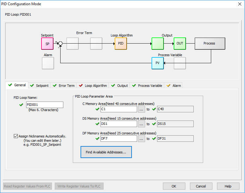 PID Setup