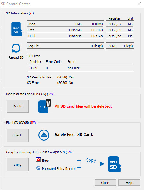 SD Control Center