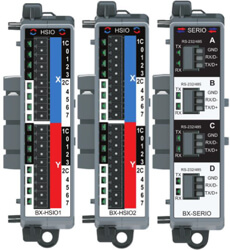New BX-HSIO and BX-SERIO Modules for the BRX I/O Platform