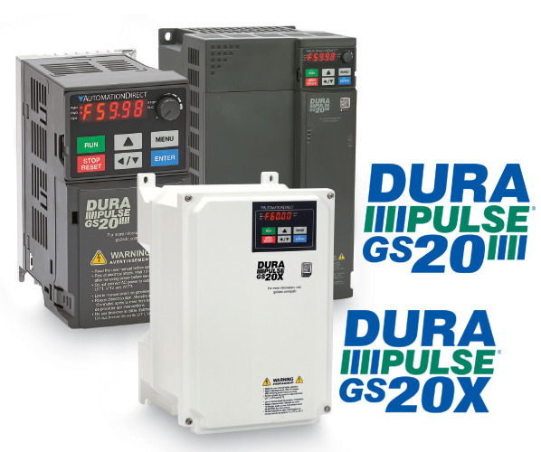 DURApulse GS20(X) AC sensorless drives